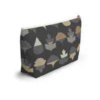 Frond Accessory Pouch w T-bottom in Black